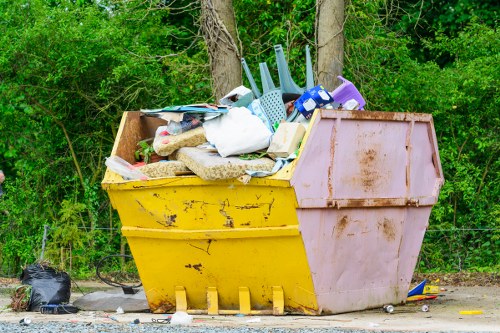 Recycling process in Oxford business waste service